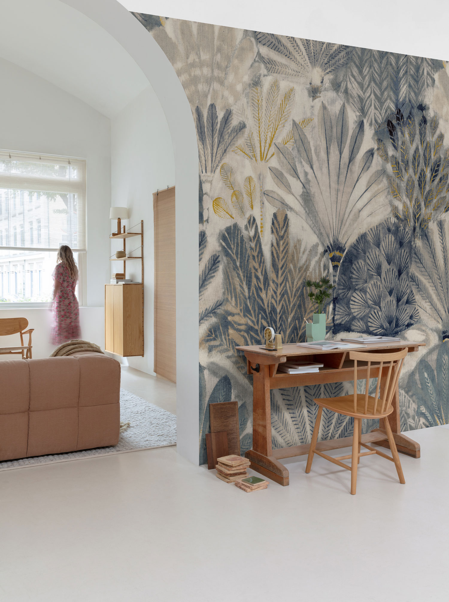 Fototapete, Dschungel, Bäume, Blätter, ML2901, Mural Young Edition, Grandeco